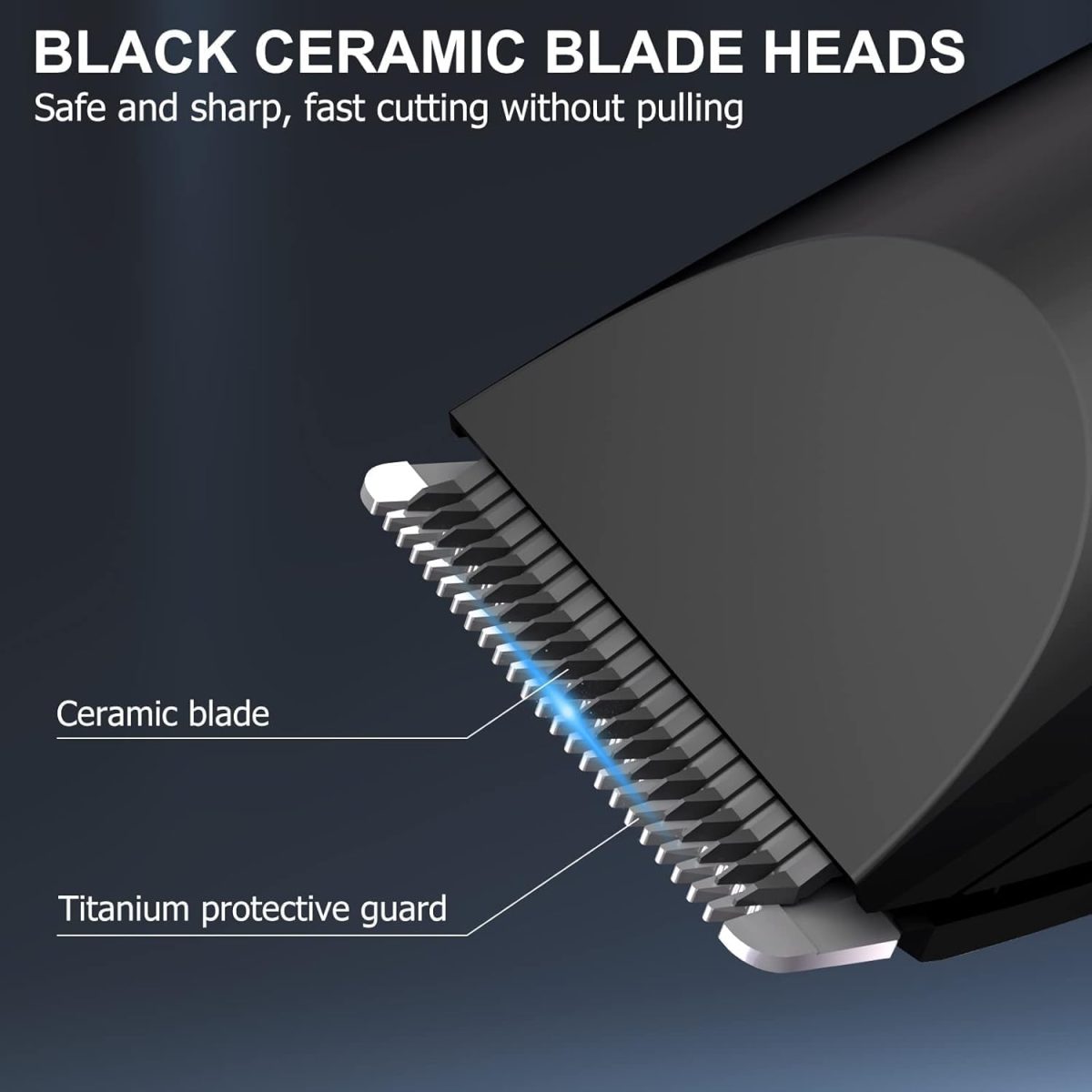 ⁦OLOV Electric Groin Hair Trimmer - Ball Trimmer for Men - Nose Hair Trimmer, Replaceable Ceramic Blade Heads, USB Recharge Dock & Nosetrimmer Head, Waterproof Male Hygiene Razor⁩ - الصورة ⁦3⁩