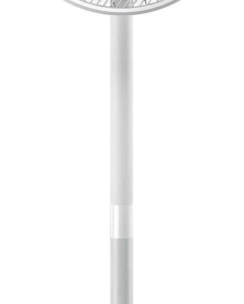 Philips Pedestal Fan 2000 Series - Fan Airflow 2562 m³/h, Ultra Quite, Tiltable & Oscillating, 40cm Head Diameter, Adjustable Height, White - CX2550/00
