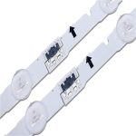 ⁦XYMJT 20pcs LED Backlight Strip 2014SVS40 D4GE-400DCA-R1 D4GE-400DCB-R1 For Sam/s.ung 40'' TV UE40H6500 UE40H5500 UE40H6200 UE40H5100⁩ - الصورة ⁦4⁩