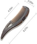 ⁦Dandruff Comb with Self-Cleaning Hollow Teeth & Massage Handle - Scalp Detox Comb for Flakes, Oil Removal - Dandruff Scalp Hair Combs for Women/Men/Kids⁩ - الصورة ⁦6⁩