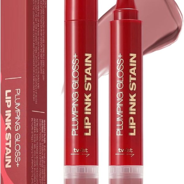 Lip Oil and Liner Set | Tinted Lip Oil and Liner Combo,Moisturizing Nourishing Beauty Makeup Cosmetics for Friends Family Sister Girls Wife Women
