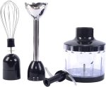 Techno Best 600 Watt Stainless Steel Hand Blender With Chopper