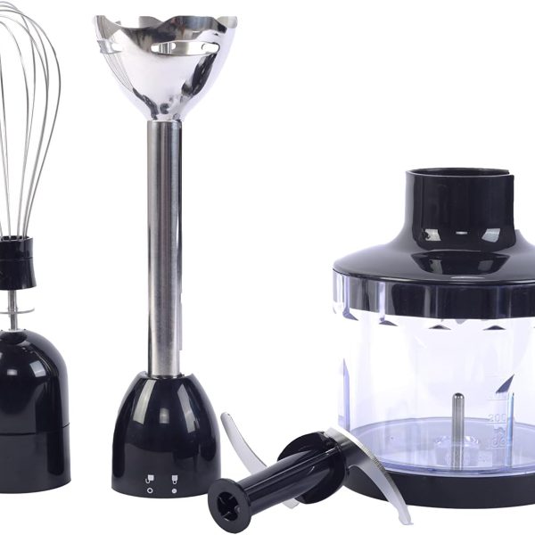 Techno Best 600 Watt Stainless Steel Hand Blender With Chopper
