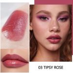 ⁦NALACAL 3Pcs Orange Rose Cherry Red Shine Lipstick Set, Flawless Moisturizing Lip Color Stick Glossy Lipstick Tinted Lip Balm, Sheer Shine Juicy Finish, Lightweight Hydrating Formula for Dry Lip Care⁩ - الصورة ⁦3⁩