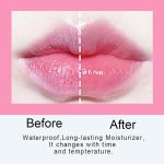 ⁦Clear Magic Color Jelly Lipstick, Crystal Jelly Flower Color Changing Moisturizing Lip Gloss, Crystal Aloe Vera Lip Balm, Long Lasting PH Clear Temperature Lip Stick⁩ - الصورة ⁦5⁩