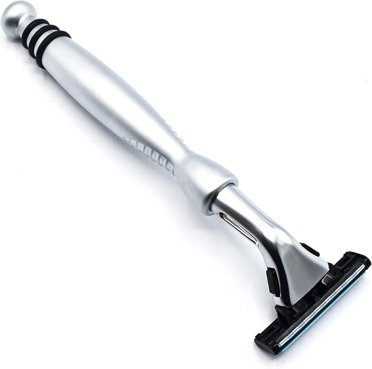 Taconic Shave's Heavyweight Chrome razor - Compatible with Gillette Sensor Blades - One Sensor Razor Blade Included