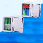 ⁦ثلاجة صغيرة محمولة للسيارة من زد زد زد اكس سي دي اس، ثلاجة تبريد وتدفئة السيارة لتخزين الطعام والمشروبات والحليب للسيارة والسفر والتخييم⁩ - الصورة ⁦6⁩