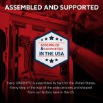 ⁦Origin PC EON15-SL Gaming Laptop – 15.3" WQXGA 240Hz Display, Intel Core i9-14900HX, NVIDIA GeForce RTX 4070, 32GB DDR5, 1TB NVMe M.2 SSD, Wi-Fi 6E, Bluetooth 5.2, Ethernet, Windows 11 – Black⁩ - الصورة ⁦5⁩