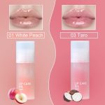 ⁦2Pcs Hydrating Lip Glow Oil, Moisturizing Lip Oil, Gloss Transparent Toot Lip Oil, Non sticky Plumping Lip Oil Tinted Clear Lip Gloss Nourishing Repairing Reducing Lip Lines⁩ - الصورة ⁦2⁩