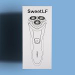 ⁦SweetLF Electric Razor for Men, 120 Min Shaving, Fast UK Adapter (1H Charging),100% Waterproof, Wet & Dry Rotary Shavers for Men with Pop-up Trimmer, LED Display⁩ - الصورة ⁦9⁩