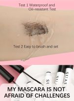 ماسكارا طبيعية خفيفة الوزن ومقاومة للماء وتدوم طويلاً للحصول على كثافة رموش كثيفة ومجعدة تخلق مظهرًا ثلاثي الأبعاد وتزيد من اتساع العينين اي اند وين أسود - الصورة 5