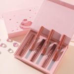 ⁦مجموعة ملمع شفاه مخملي غير لامع لطيف للنساء والبنات من مستلزمات التجميل⁩ - الصورة ⁦4⁩