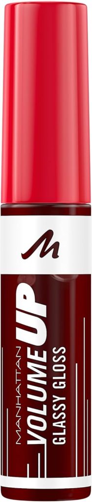 مانهاتن ملمع شفاه فوليوم اب جلاسي جلوس المرطب للحصول على شفاه اكثر امتلاء، سهل الاستخدام، تركيبة نباتية، 750 فروستد بيري 10 مل