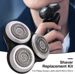 ⁦Dequate Shaver Head Compatible with Philips SH90 S9000 RQ10 RQ12 S9911 S9522 RQ1050 RQ1250 Replacement Electric Shaver Head Accessories⁩ - الصورة ⁦4⁩