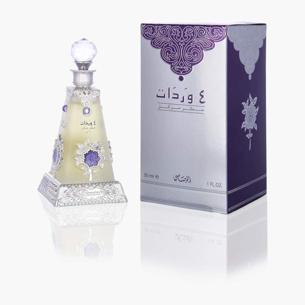 Rasasi Arba Wardat Concentrated Perfume - 30 Ml