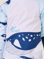 ⁦STYLI Boys Toddler Printed Long Sleeve Swimming Set⁩ - الصورة ⁦4⁩