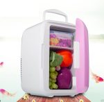 ⁦ثلاجة صغيرة محمولة للسيارة من زد زد زد اكس سي دي اس، ثلاجة تبريد وتدفئة السيارة لتخزين الطعام والمشروبات والحليب للسيارة والسفر والتخييم⁩ - الصورة ⁦5⁩