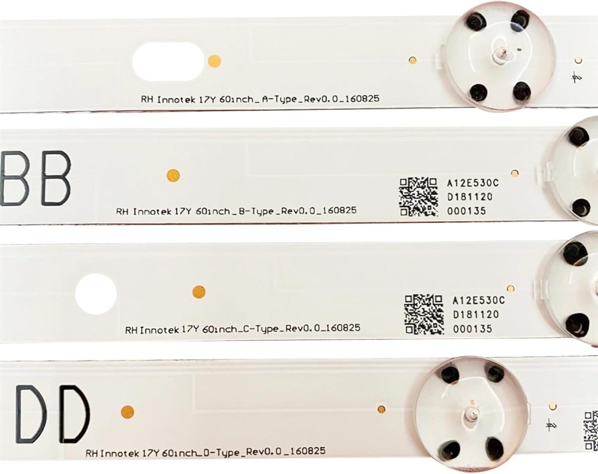 ⁦XYMJT 10 PCS/set LED backlight strip for L/G 60UJ6309 60UJ6300 60UJ6050 60UJ630V 60UJ634V EAV63673006 60UJ63_UHD_A B C D NC600DGE AAFXC⁩ - الصورة ⁦2⁩