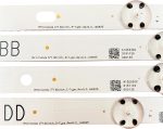 ⁦XYMJT 10 PCS/set LED backlight strip for L/G 60UJ6309 60UJ6300 60UJ6050 60UJ630V 60UJ634V EAV63673006 60UJ63_UHD_A B C D NC600DGE AAFXC⁩ - الصورة ⁦2⁩