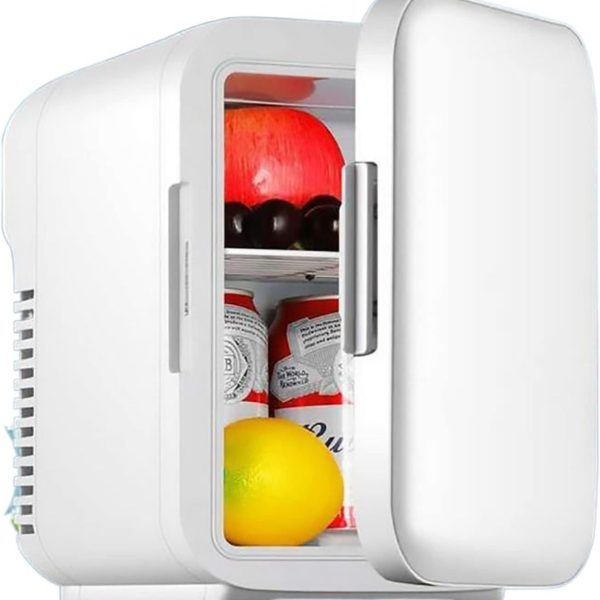 ثلاجة صغيرة محمولة للمكتب من بي بي اف في جيه ار دي دي، ثلاجة صغيرة باردة او ساخنة للمنزل والسفر والمنزل المتنقل والتخييم
