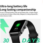 ⁦V25Z Smart Watch IP 68 Waterproof Answer/Make Call, Supports the Arabic language, Compatible with iPhone Android Phone⁩ - الصورة ⁦5⁩