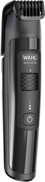 ⁦Wahl Manscaper Lithium Groin and Body Trimmer, Fully Waterproof, Wet/Dry Use, Smart Trim Technology LED, Safe-Touch Ballpoint Blades, Rechargeable, Black⁩ - الصورة ⁦4⁩