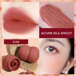 ⁦Matte Ink Lip Glaze Lipstick Set, Pinecone Shape Lipstick Set, Long Lasting Wear Non-Stick Cup Waterproof Lipsticks Lip Balm(4 Pack)⁩ - الصورة ⁦4⁩