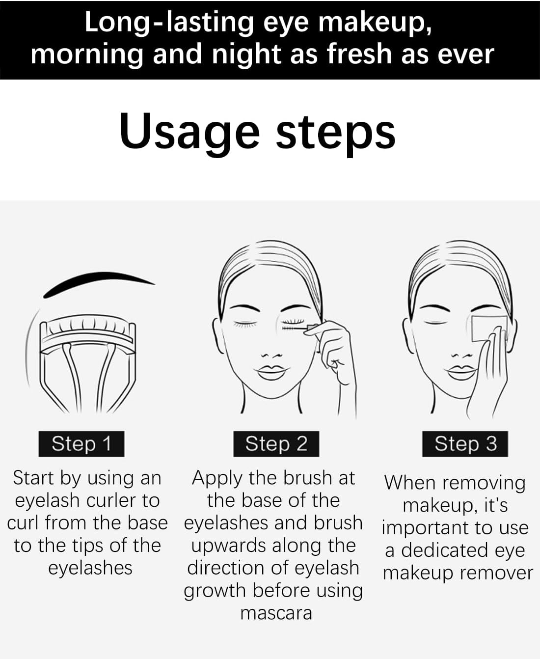 61nrMUqaddL._AC_SL1499_.jpg ماسكارا طبيعية خفيفة الوزن ومقاومة للماء وتدوم طويلاً للحصول على كثافة رموش كثيفة ومجعدة تخلق مظهرًا ثلاثي الأبعاد وتزيد من اتساع العينين اي اند وين أسود - الصورة 9