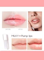 ⁦L&Wen Lip Care Kit with Natural Lip Plumper and Lip Care Serum, Hydrating Moisturizing Repairing Peeling Exfoliating Lip Treatment, Lip Gloss for Fuller Lips 2Pcs⁩ - الصورة ⁦2⁩