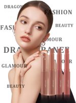 ⁦3 Colors Red Tube Lipstick, Labiales Mate Velvet Lipstick Moisturizer and Smooth, Long Lasting 24 Hours Waterproof, Set B⁩ - الصورة ⁦3⁩