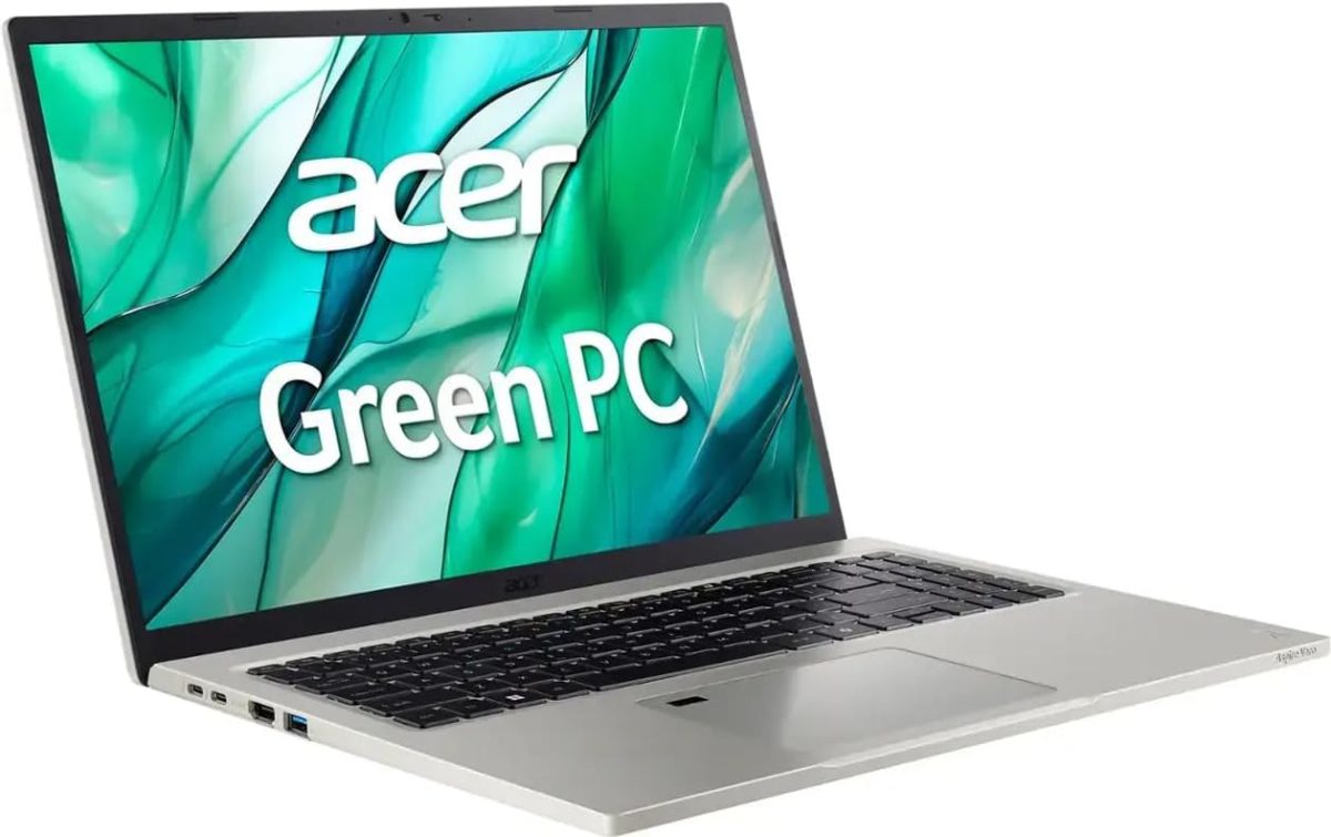 ⁦Acer Aspire Vero 16 AI Powered Laptop 16.0" IPS WQXGA Display (Intel Core Ultra 7 155U, 16GB LPDDR5X, 512GB PCIe SSD, Intel Graphics, Backlit KB, Fingerprint, 2 Thunderbolt 4, WiFi 6E, Win 11 Pro)⁩ - الصورة ⁦2⁩