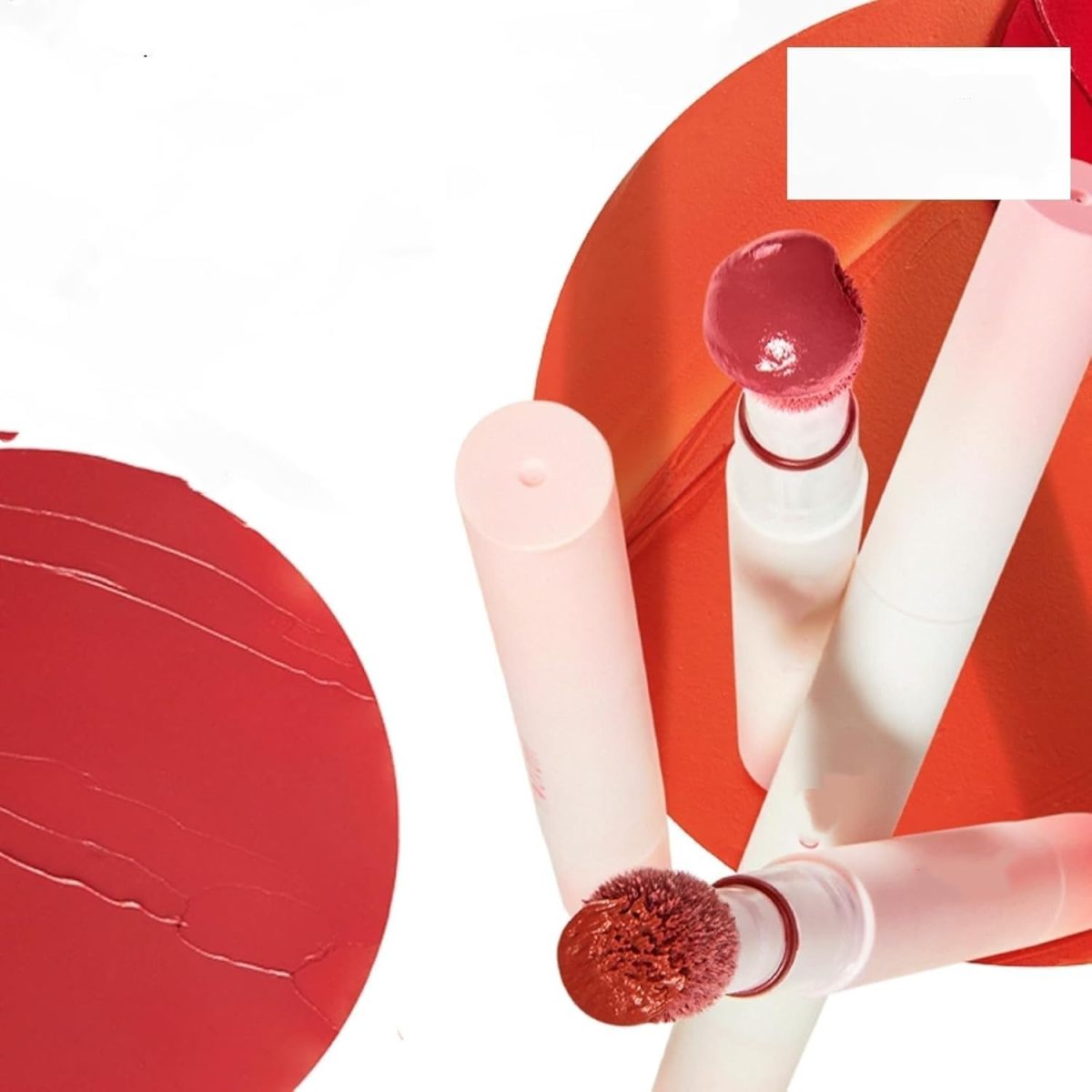 ⁦3Pcs Velvet Matte Liquid Lipstick Set for Women, Highly Pigmented Lip Cream, Moisturizing Nude Lip Balm, Waterproof 24-Hour Lip Stain, Ideal Gift for Makeup Lovers⁩ - الصورة ⁦4⁩