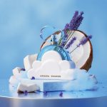 ⁦Ariana Grande Cloud Eau de Parfum, Gourmand Fragrance, Notes of Lavender, Coconut, Vanilla, Pear, Women's Perfume⁩ - الصورة ⁦2⁩