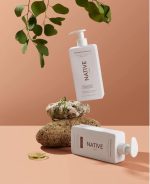 ⁦Native Coconut & Vanilla Moisturizing Vegan Conditioner, Clean, Sulfate, Paraben and Silicone Free - 16.5 fl oz⁩ - الصورة ⁦4⁩