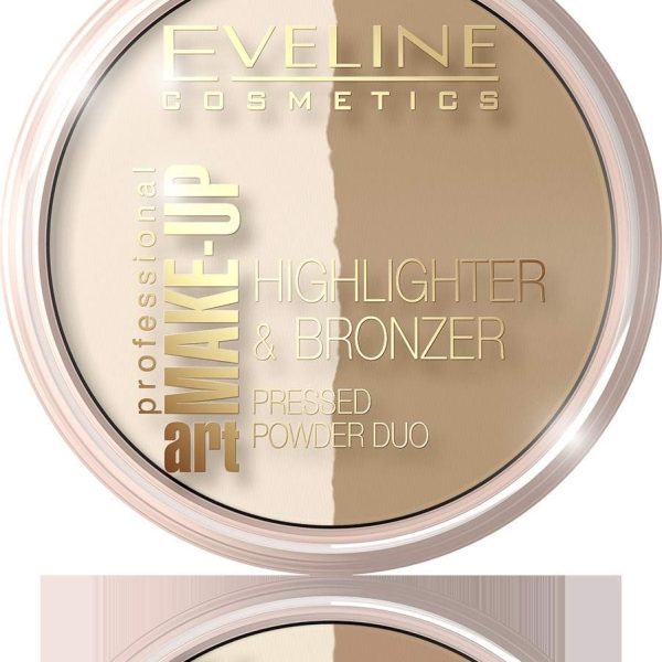 EVELINE ART. MAKE-UP POWDER DUO NO 56 GLAM LIGHT