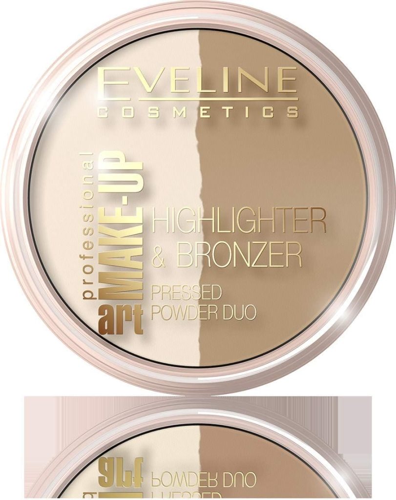 EVELINE ART. MAKE-UP POWDER DUO NO 56 GLAM LIGHT
