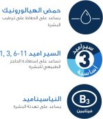 ⁦سيرافي غسول الرغوي | منظّف للوجه و الجسم للبشرة العادية إلى الدّهنية مع حمض الهيالورونيك، النياسيناميد السيراميد خالي من العطور البارابين |٤۷۳ مل⁩ - الصورة ⁦6⁩