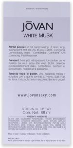 ⁦Jovan White Musk Cologne for Men 88ml⁩ - الصورة ⁦4⁩