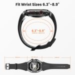 ⁦Rugged Case & Band for Apple Watch 46mm - Shockproof TPU Strap with PC Bumper, Compatible with Ultra 2/Series 10/9/8/7/6/SE/5/4 (Men/Women)⁩ - الصورة ⁦6⁩