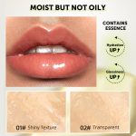 ⁦NALACAL 2-Pack Hydrating Lip Oil - Non-Sticky, Tinted Gloss for Fuller, Plumper Lips with High-Shine Finish, Long Lasting⁩ - الصورة ⁦2⁩