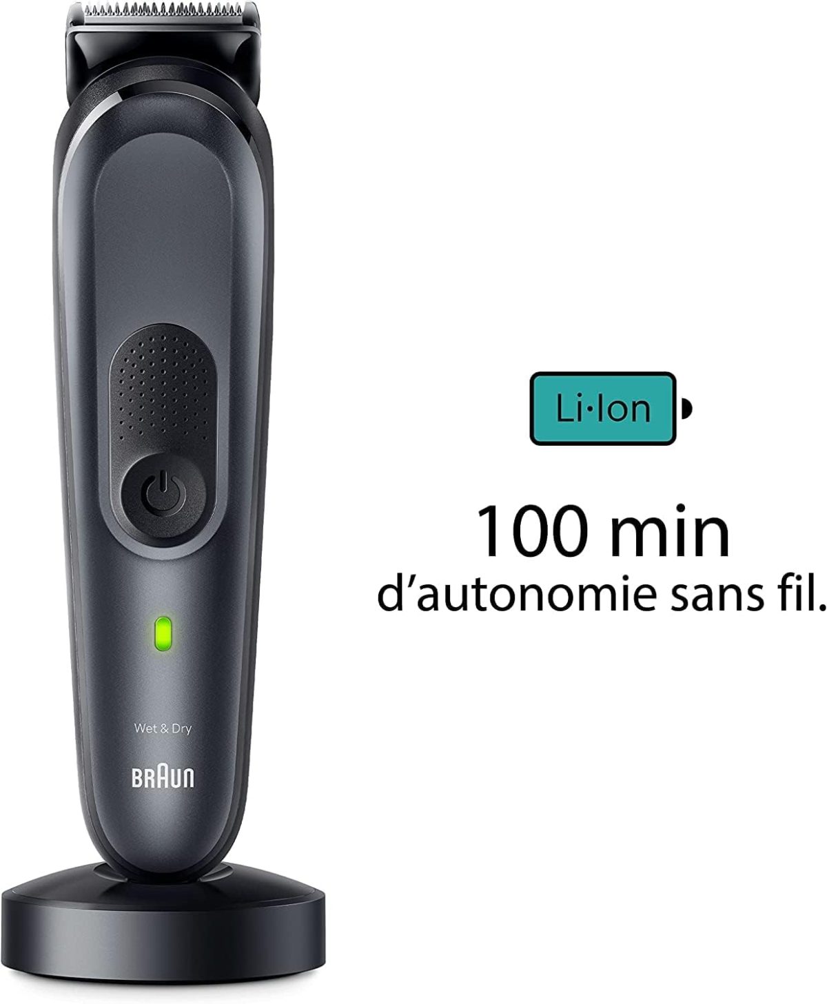 ⁦Braun MGK7491 Series 7 All-in-One Trimmer 17-in-1 Kit for Beard, Hair, Body & More⁩ - الصورة ⁦5⁩