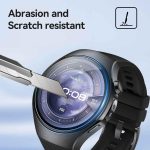 ⁦【3 Pack】 T Tersely Ultra High Definition Hydrogel Screen Protector for Huawei Watch 5- Non-breakable, Flexible TPU Screen Protector with High Sensitivity and Bubble-Free Application - Non-Tempered⁩ - الصورة ⁦2⁩