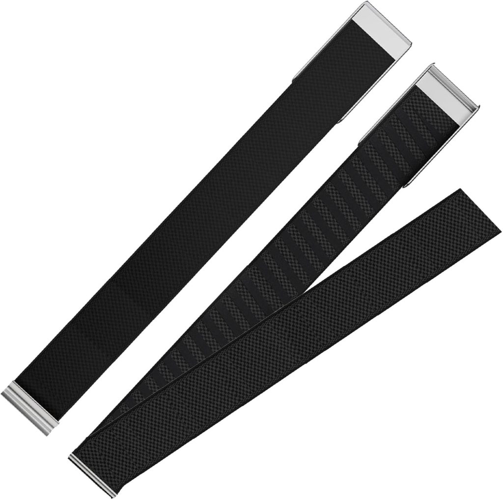 Fitcent Adjustable SuperKnit Bicep band Compatible with WHOOP 5.0 WHOOP One+Peak/MG LIFE, Soft Nylon Bicep Bands with Stainless Steel U Shape for WHOOP LIFE ECG Whoop 5.0 bands