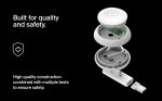 ⁦Belkin BoostCharge Portable USB-C Apple Watch Charger - MFi-Certified USB-C Charger for Apple Watch Series 9, Series 8, Series 7, Ultra, & More - Compatible w/MacBook, iPhone 15, & More - Black⁩ - الصورة ⁦4⁩