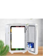 ⁦ثلاجة صغيرة من في في بي ان جي في اتش، ثلاجة صغيرة محمولة ومبرد وسخان لتخزين مستحضرات العناية بالبشرة ومستحضرات التجميل والمشروبات للاستخدام المنزلي والسيارة⁩ - الصورة ⁦4⁩