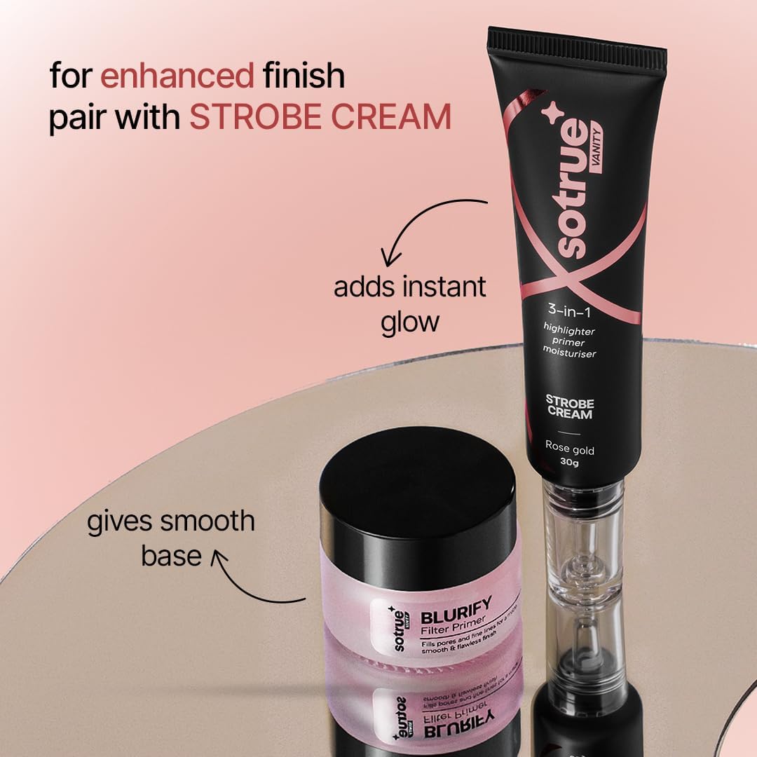 61ttEIu0ffL._AC_SL1080_.jpg سوترو برايمر للوجه من بلور-فيكت فلتر 15 جرام | لبشرة ناعمة وخالية من العيوب | يزيل الخطوط الدقيقة والتجاعيد والمسام على الفور | مرطب وخفيف الوزن وغير لزج | لم يتم اختباره على الحيوانات - الصورة 7