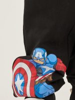 ⁦Styli Boys Avenger Printed Drawstring Waist Joggers⁩ - الصورة ⁦4⁩