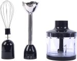 ⁦Techno Best 600 Watt Stainless Steel Hand Blender With Chopper⁩ - الصورة ⁦3⁩