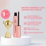 ⁦ForLash by ForChics: 2 Pack Ultimate Eyelash Growth Serum for Enhanced Fuller, Thicker, Longer Lashes - Regrowth Booster, Organic Formula, Vegan & Cruelty-Free⁩ - الصورة ⁦2⁩