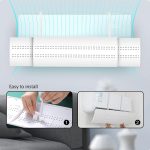 ⁦عاكس هواء لمكيف الهواء من لوسيفا، ابيض، بلاستيك، غير مقاوم للماء، مثالي لمكيفات سبليت (60-125 سم، 20 سم)، تدفق قابل للتعديل، سهل التركيب، راحة موسمية، سهل الصيانة⁩ - الصورة ⁦6⁩